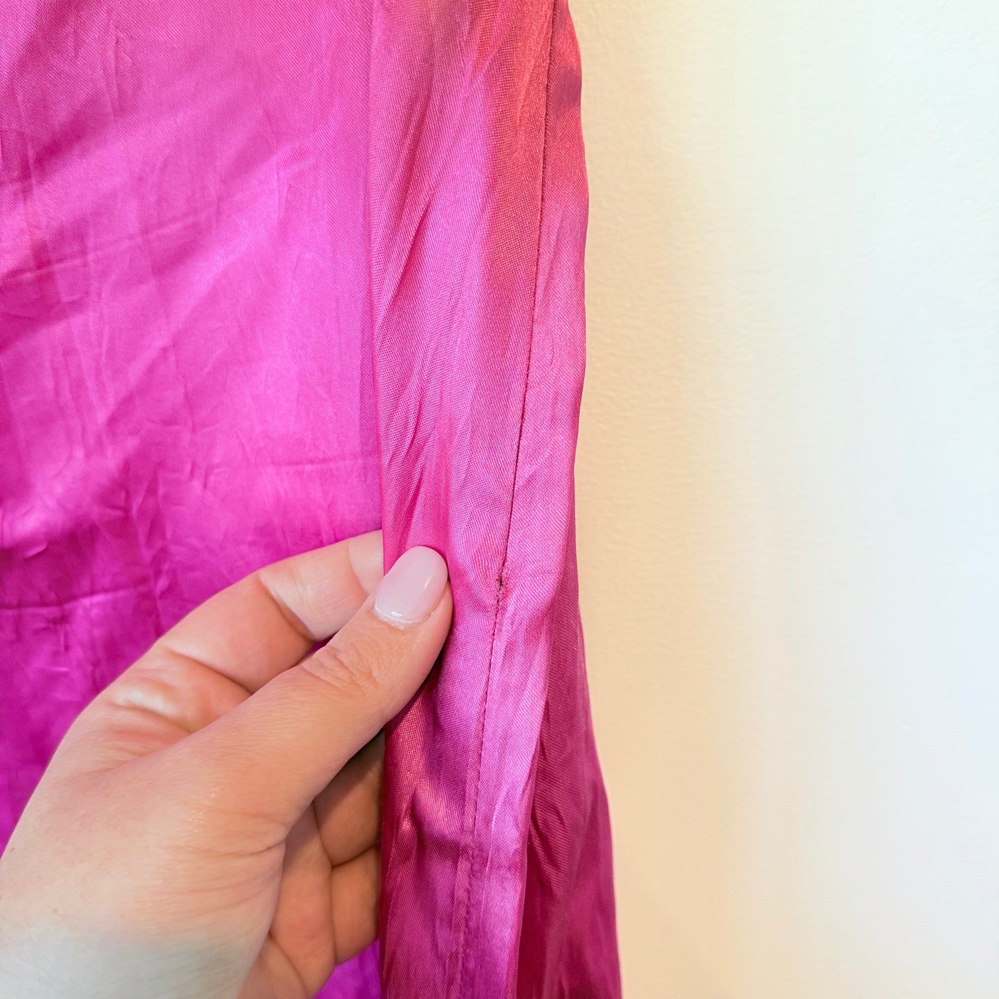 WORLD (NZ) Size L Acetate Skirt