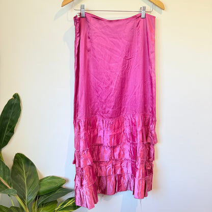 WORLD (NZ) Size L Acetate Skirt