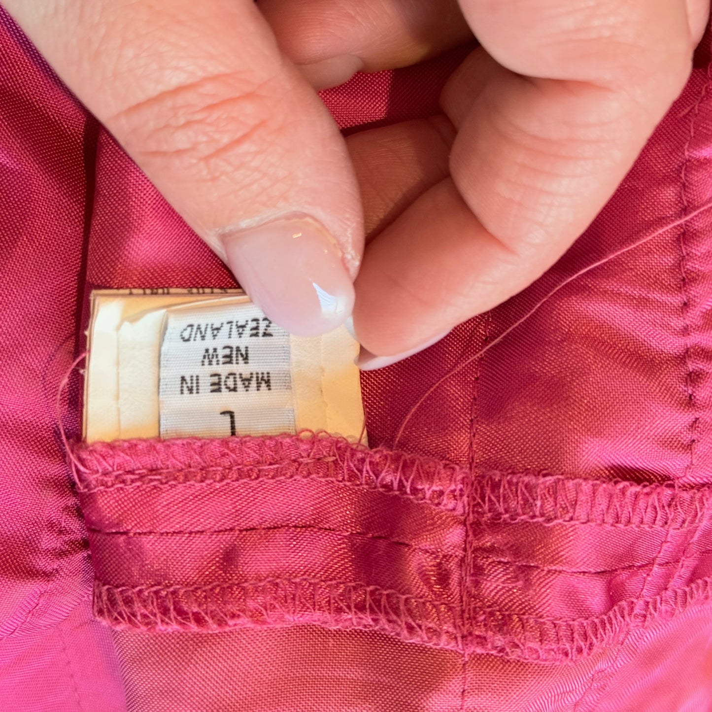 WORLD (NZ) Size L Acetate Skirt