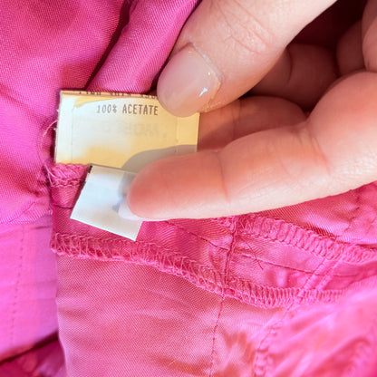 WORLD (NZ) Size L Acetate Skirt