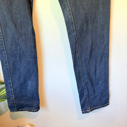 Sass & Bide Size 30 Dark Wash Slim Straight-Leg Jeans