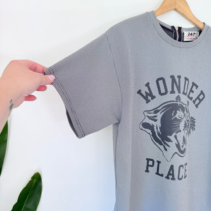 24/7 Wonder Market & Wonder Land Houndstooth Top