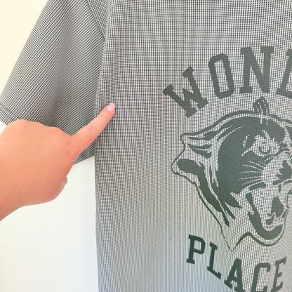 24/7 Wonder Market & Wonder Land Houndstooth Top