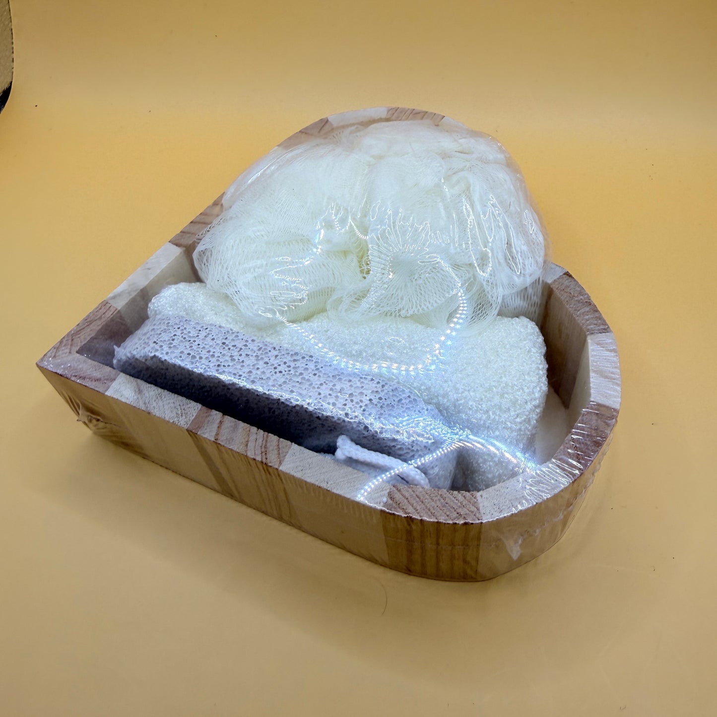 Heart-Shaped Bath Spa Gift Set