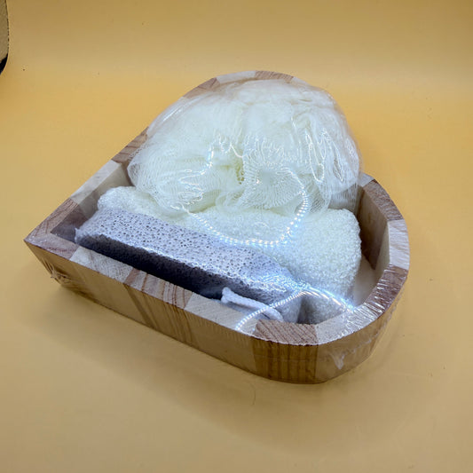 Heart-Shaped Bath Spa Gift Set