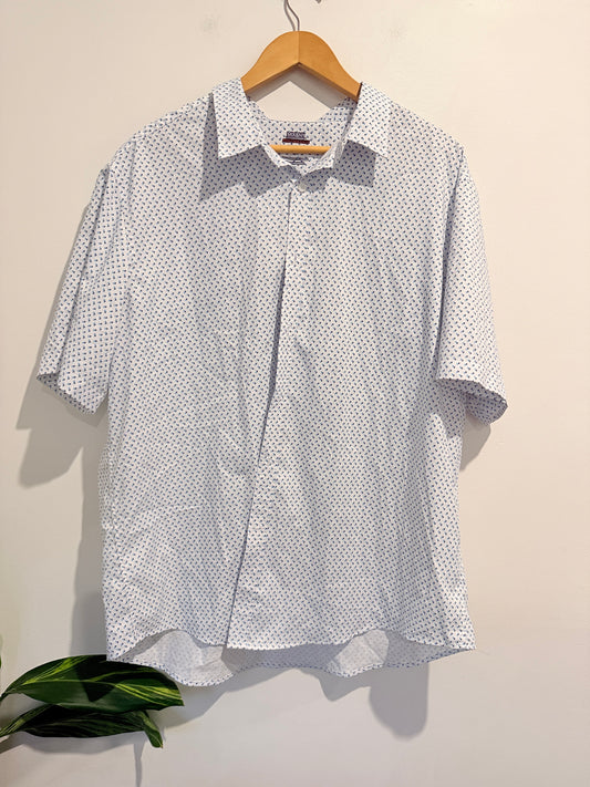 Mix & NY Size XXL Button-Up Short-Sleeve Shirt