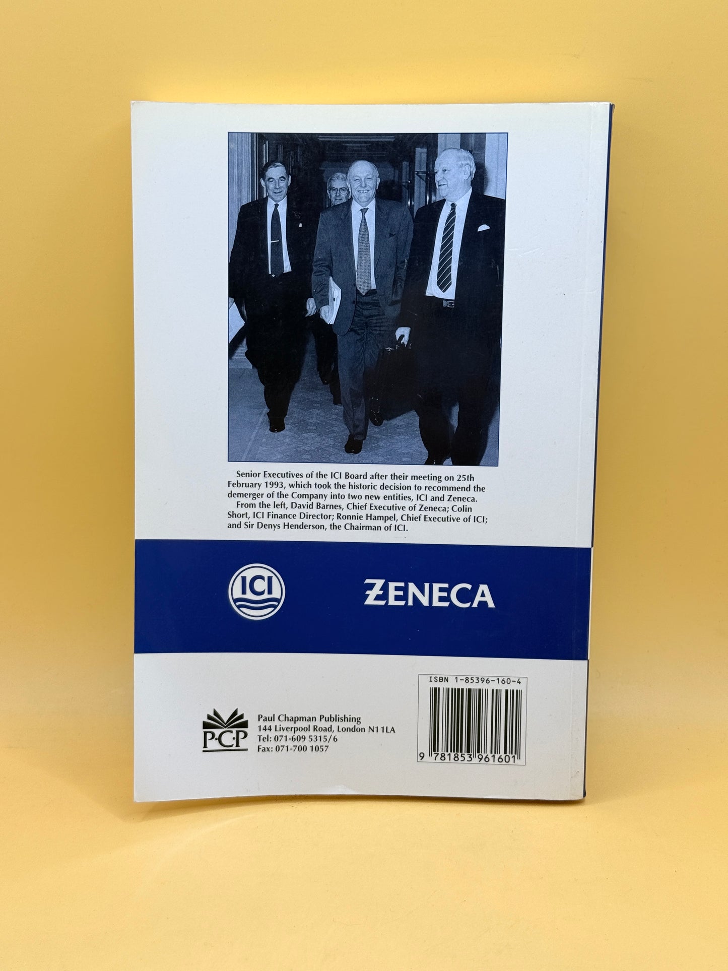 ICI The Company That Changed Our Lives by Carol Kennedy