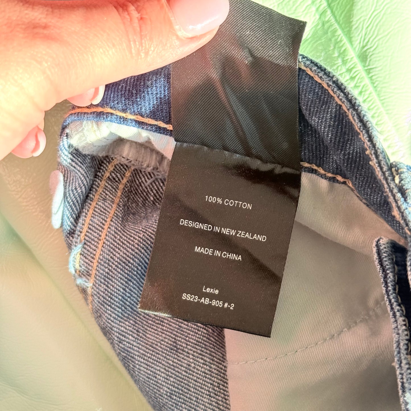 Among The Brave Blue Wash Jeans – Classic Denim Style, Size 8