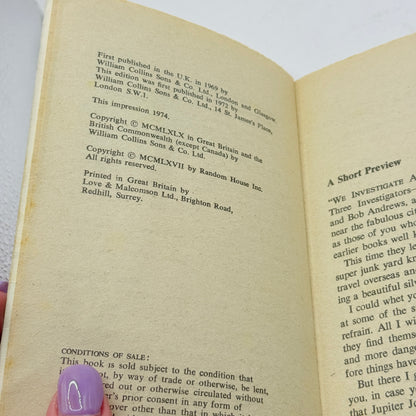 The Mystery of the Silver Spider by Alfred Hitchcock and The Three Investigators