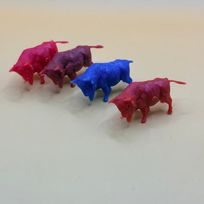 Vintage Plastic Cereal Box Mini Figures