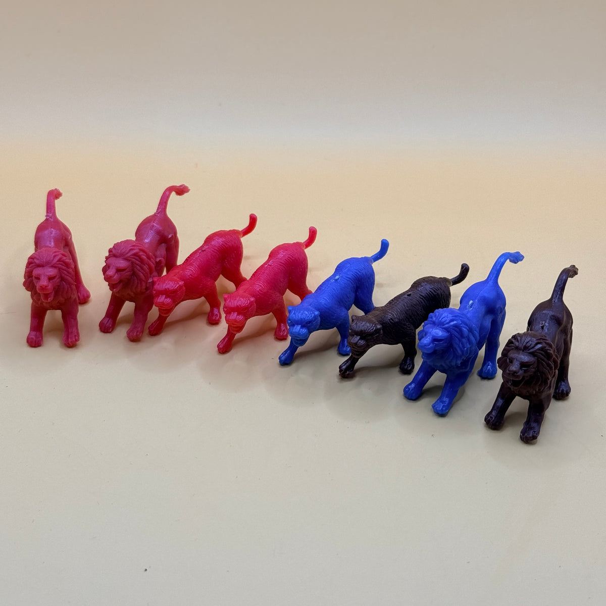 Vintage Plastic Cereal Box Mini Figures