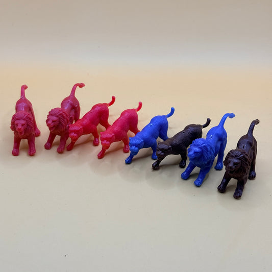 Vintage Plastic Cereal Box Mini Figures