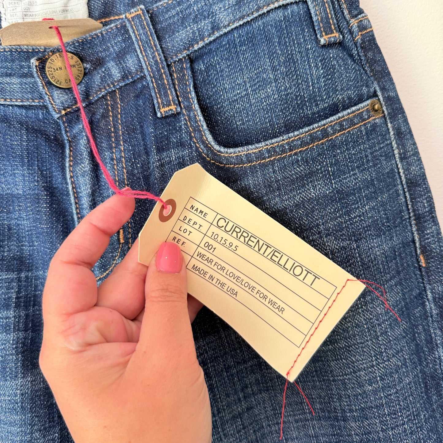 Current/Elliott The Cowboy Beloved Bootcut Jeans Size 25