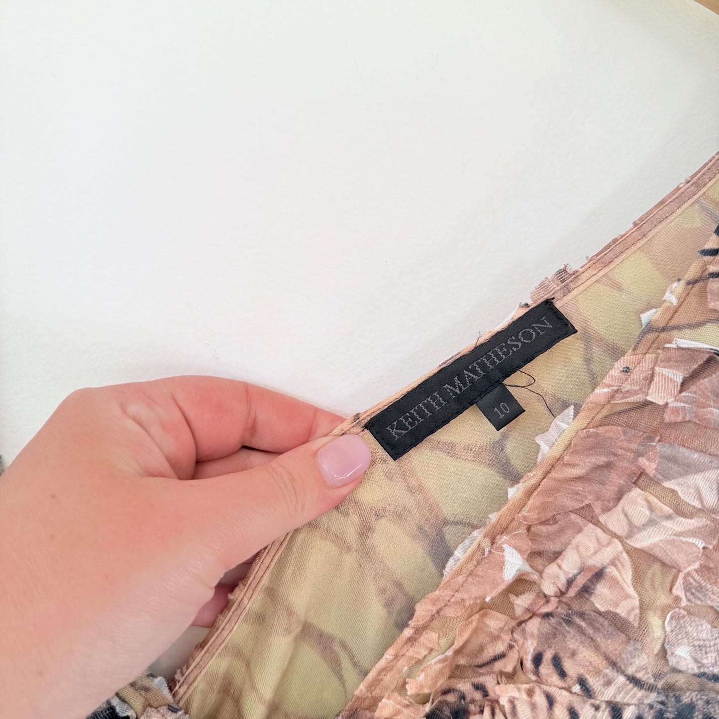 Keith Matheson Size 10 Dress