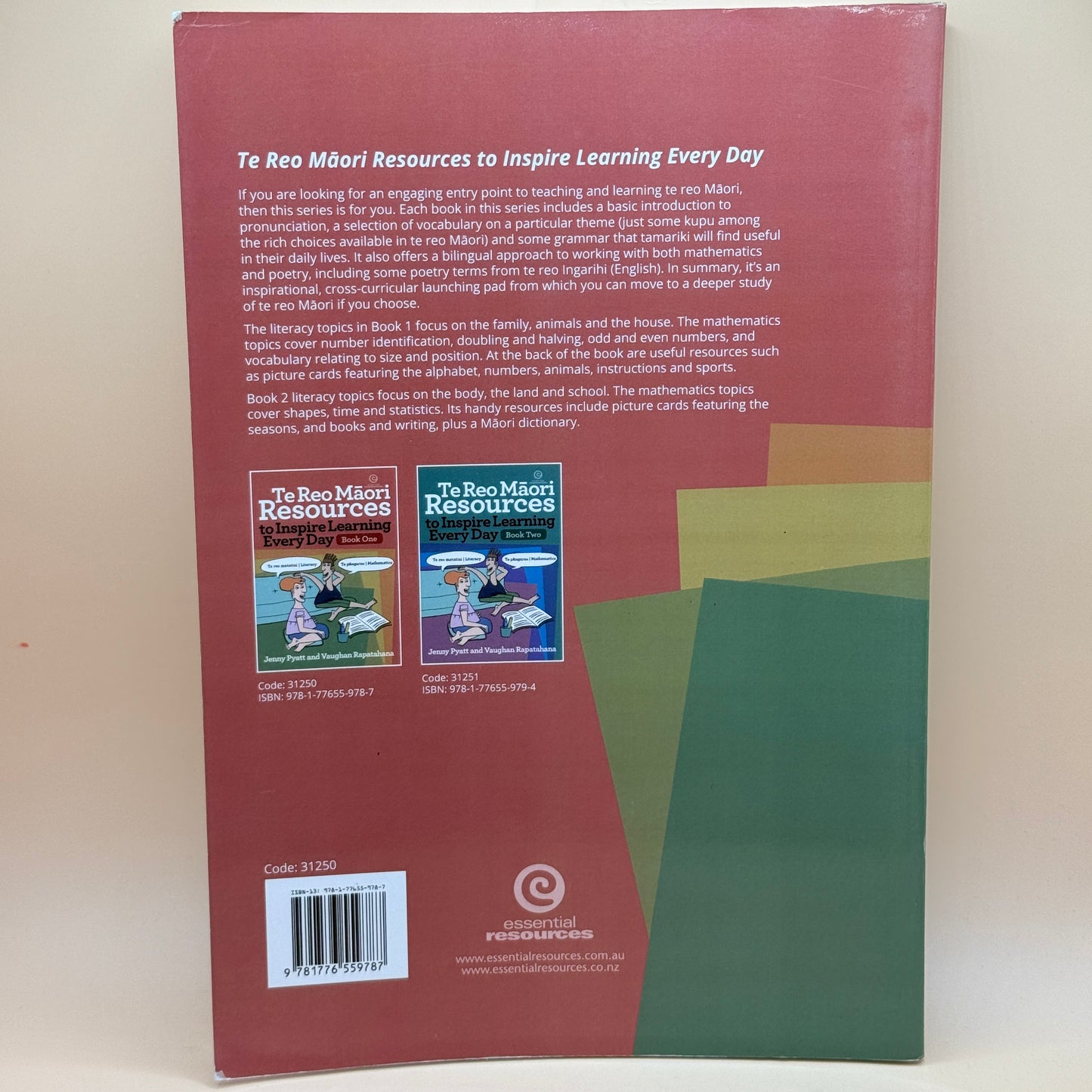 Te Reo Māori Resources to Inspire Learning Every Day by Jenny Pyatt and Vaughan Rapatahana