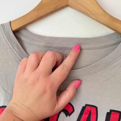 H&H Size L Gray "LOCAL LEGEND" Short-Sleeve T-Shirt