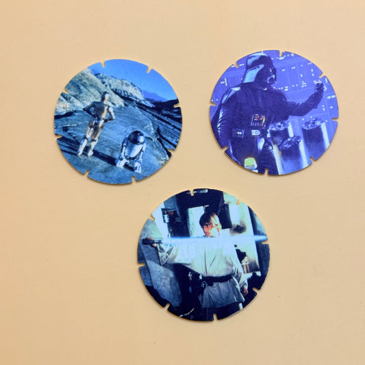Star Wars Trilogy Collectible Tazos – Iconic Character Set