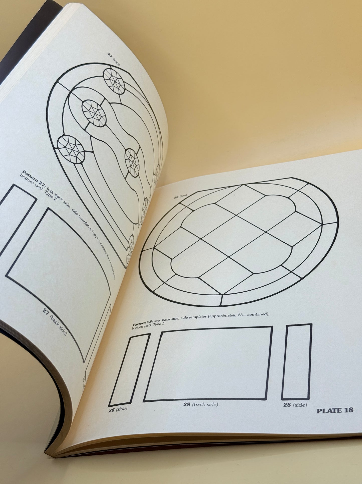 Easy-to-Make Stained Glass Boxes with Full-Size Templates by Ed Sibbett Jr.