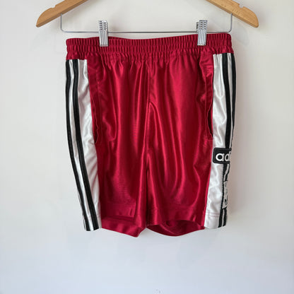 Adidas Size S Adibreak Red Snap Shorts