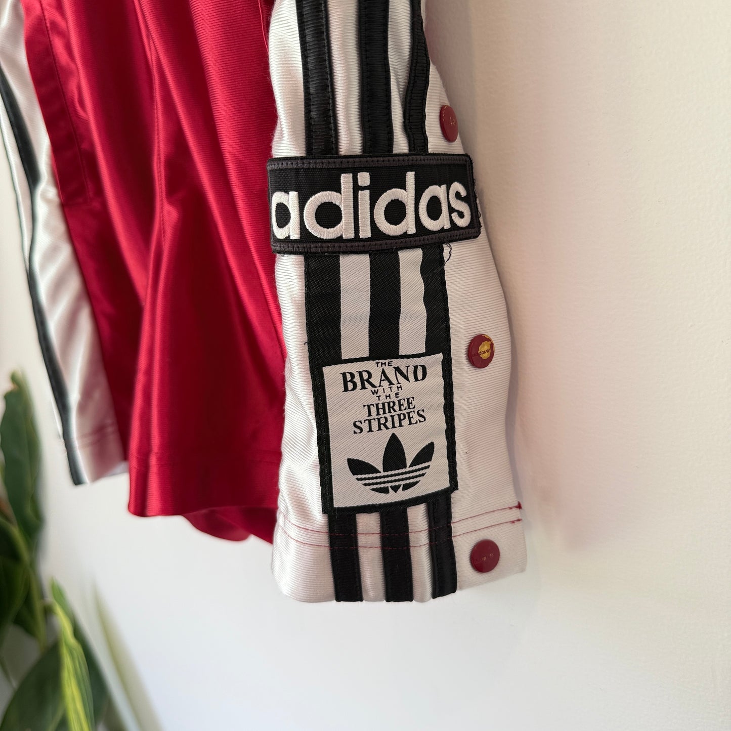 Adidas Size S Adibreak Red Snap Shorts