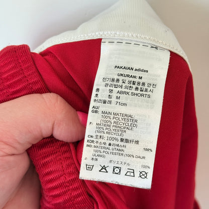 Adidas Size S Adibreak Red Snap Shorts