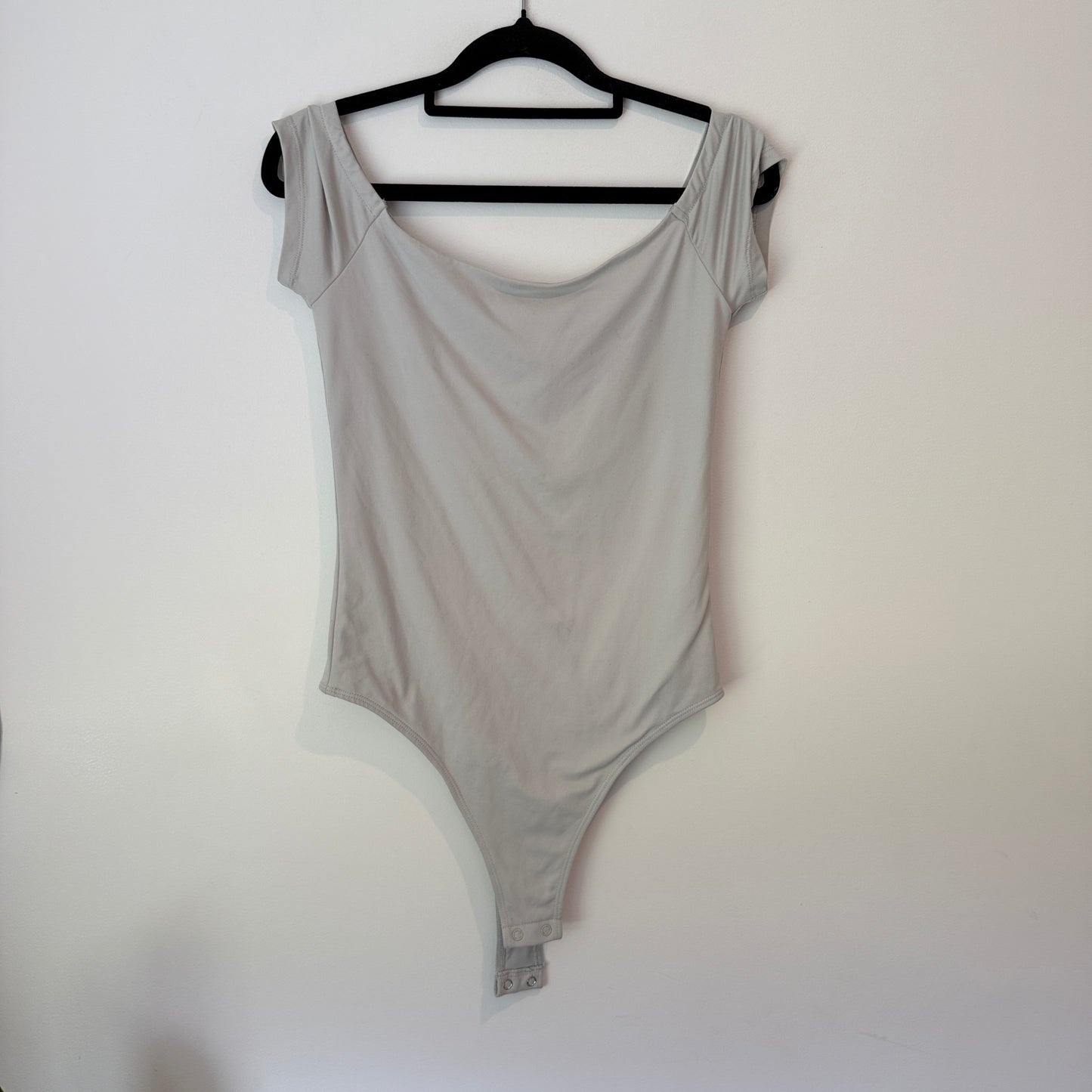 Glassons Light Grey Off-Shoulder Bodysuit - Size M