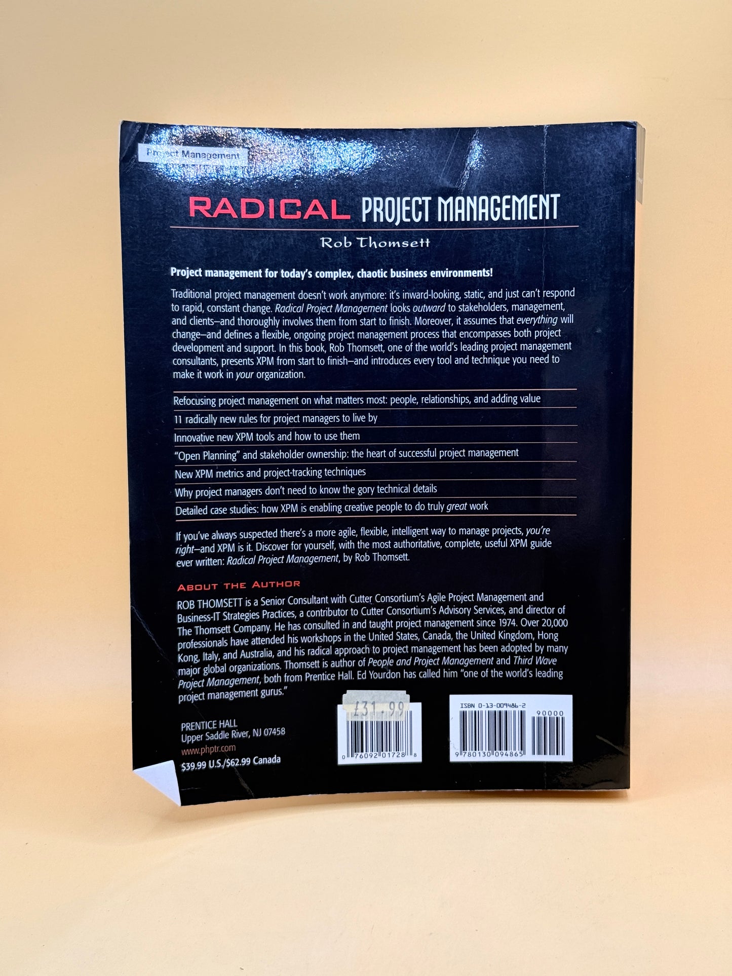 Radical Project Management by Rob Thomsett