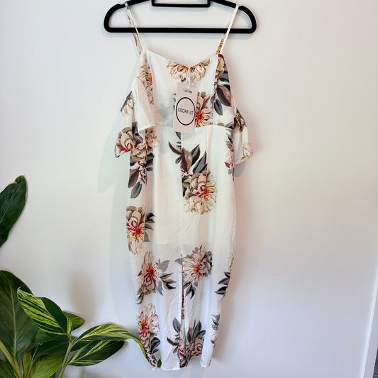 OSCAR-ST Floral Midi Dress Size S