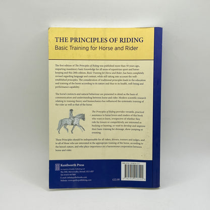 The Principles of Riding: Basic Training for Horse and Rider – German Equestrian Federation