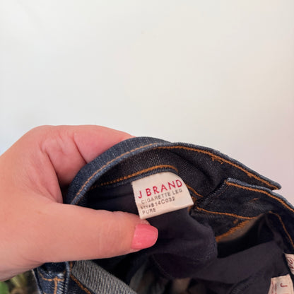 J Brand The Cigarette Leg Jeans Dark Wash Size 24