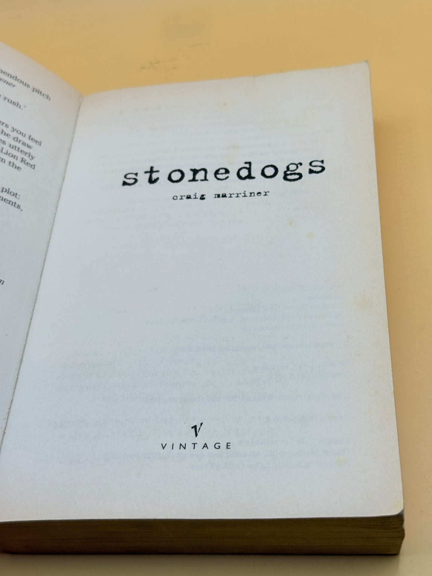 Stonedogs by Craig Marriner