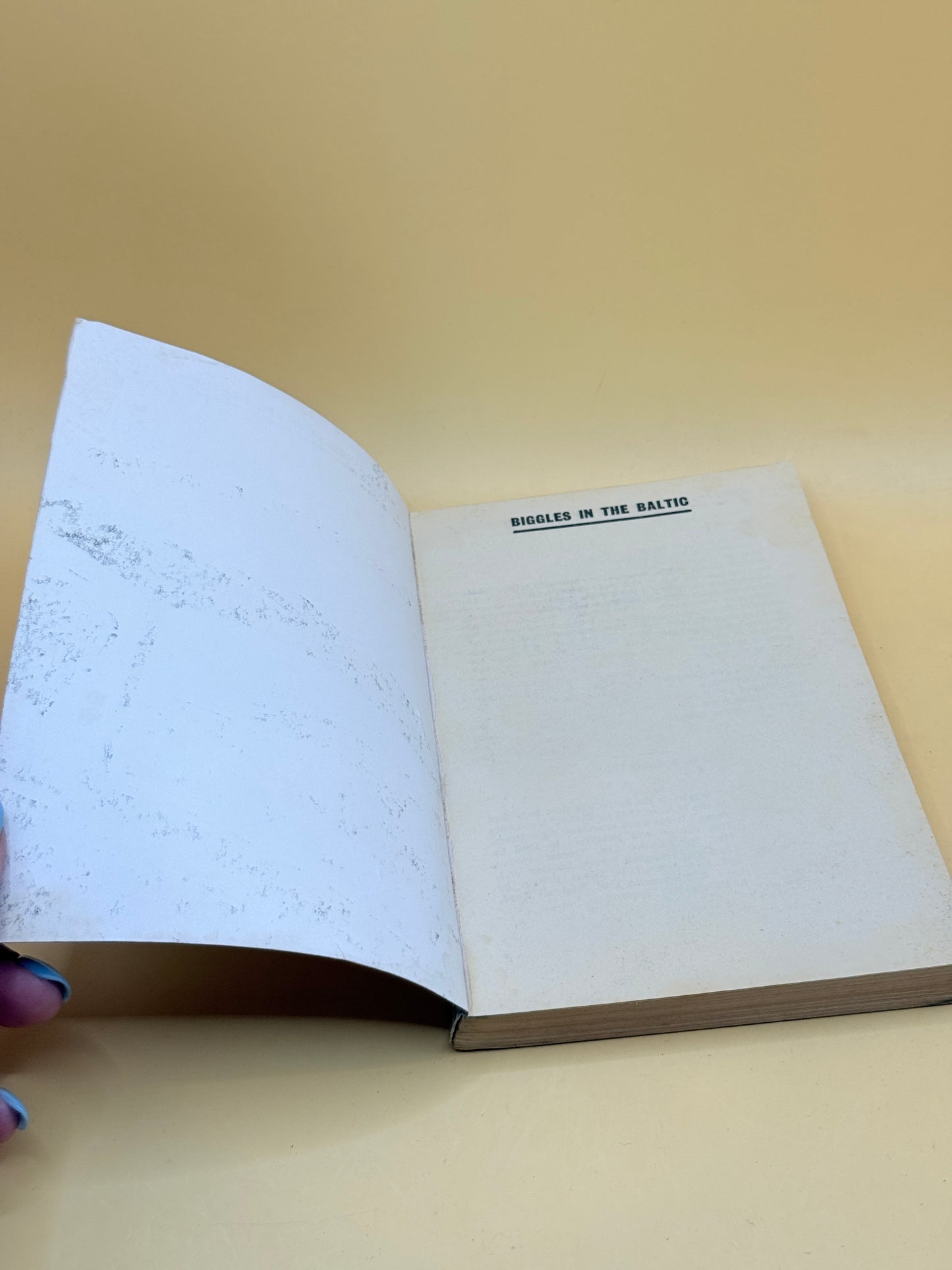 Biggles in the Baltic by Captain W. E. Johns (1963)