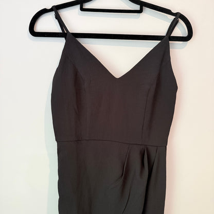 Showpo Lucky Day Maxi Dress Black Size 4