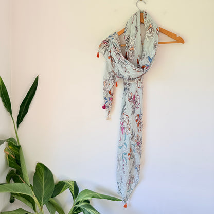 Maurices Floral Scarf