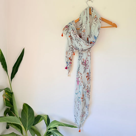 Maurices Floral Scarf