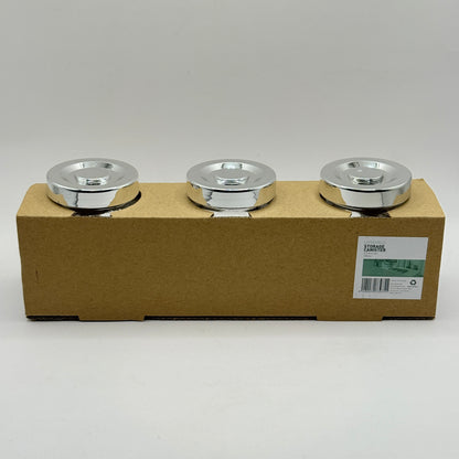 Living & Co 3pc 150ml Glass Storage Canister Set