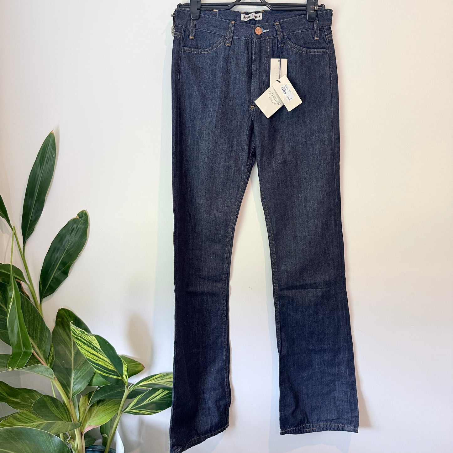 Acne Jeans Luv Blue Denim Size 28/34