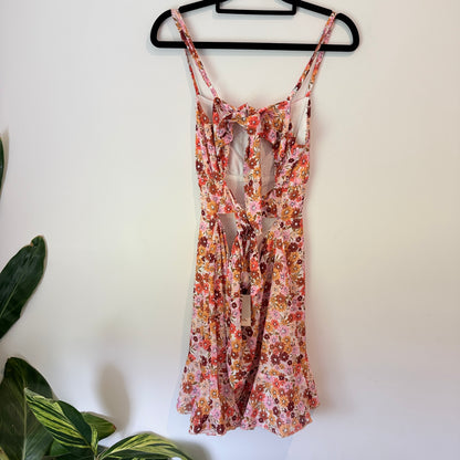 Showpo Falling in Love Dress Sahara Ditsy Floral Size 8