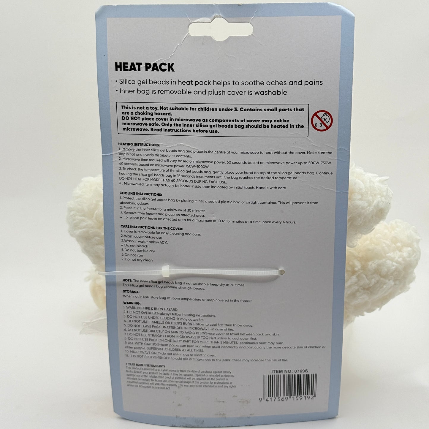 Heat Pack – Plush Sheep