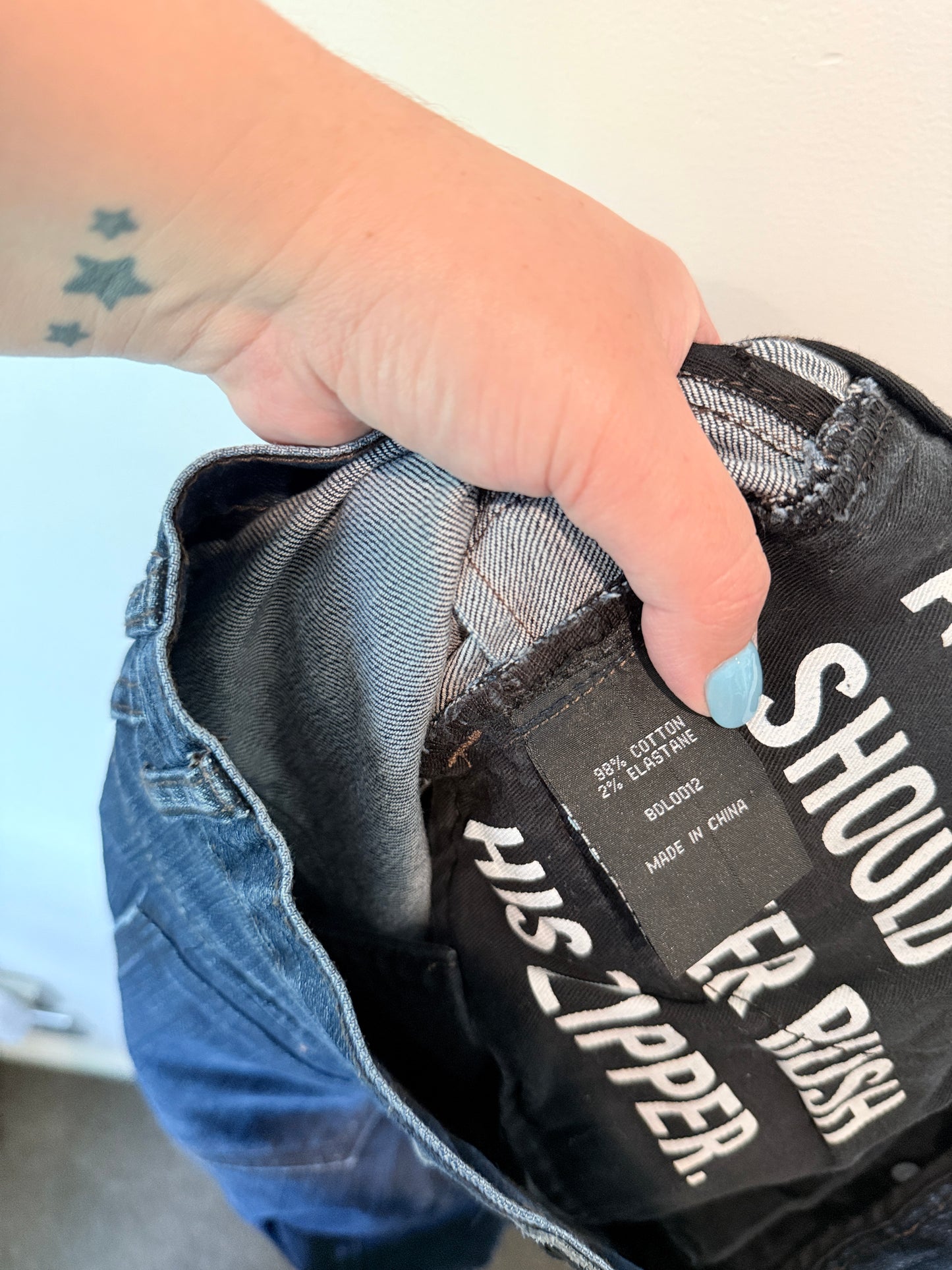 Brand Unknown Size Waist 90cm Denim Jeans