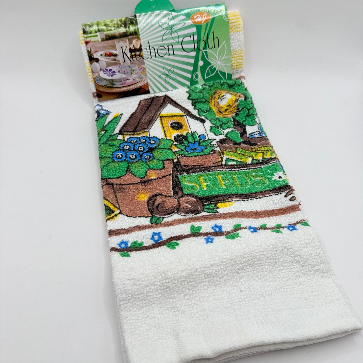 Vintage Design Kitchen Tea Towel