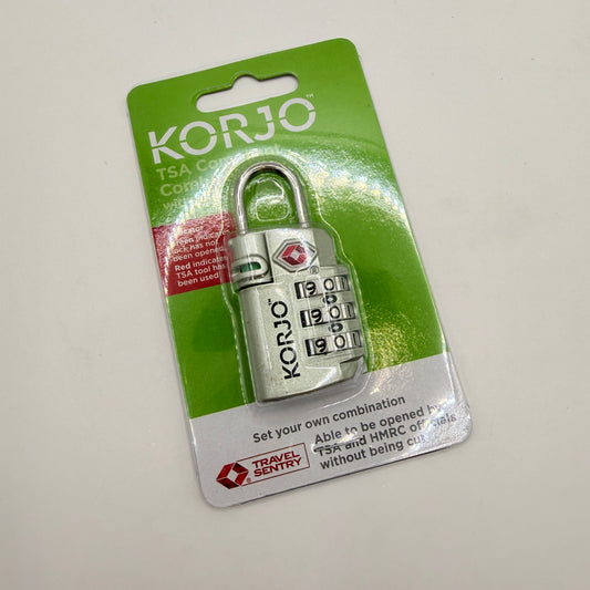 Korjo TSA Combination Lock – with Indicator