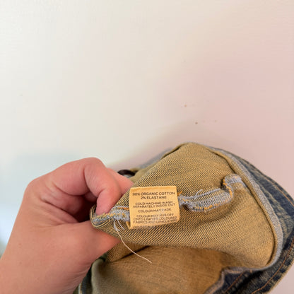 Glassons Strapless Denim Mini Dress Size 10