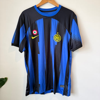 Nike Inter Milan Dri-Fit Home Jersey – Blue/Black L