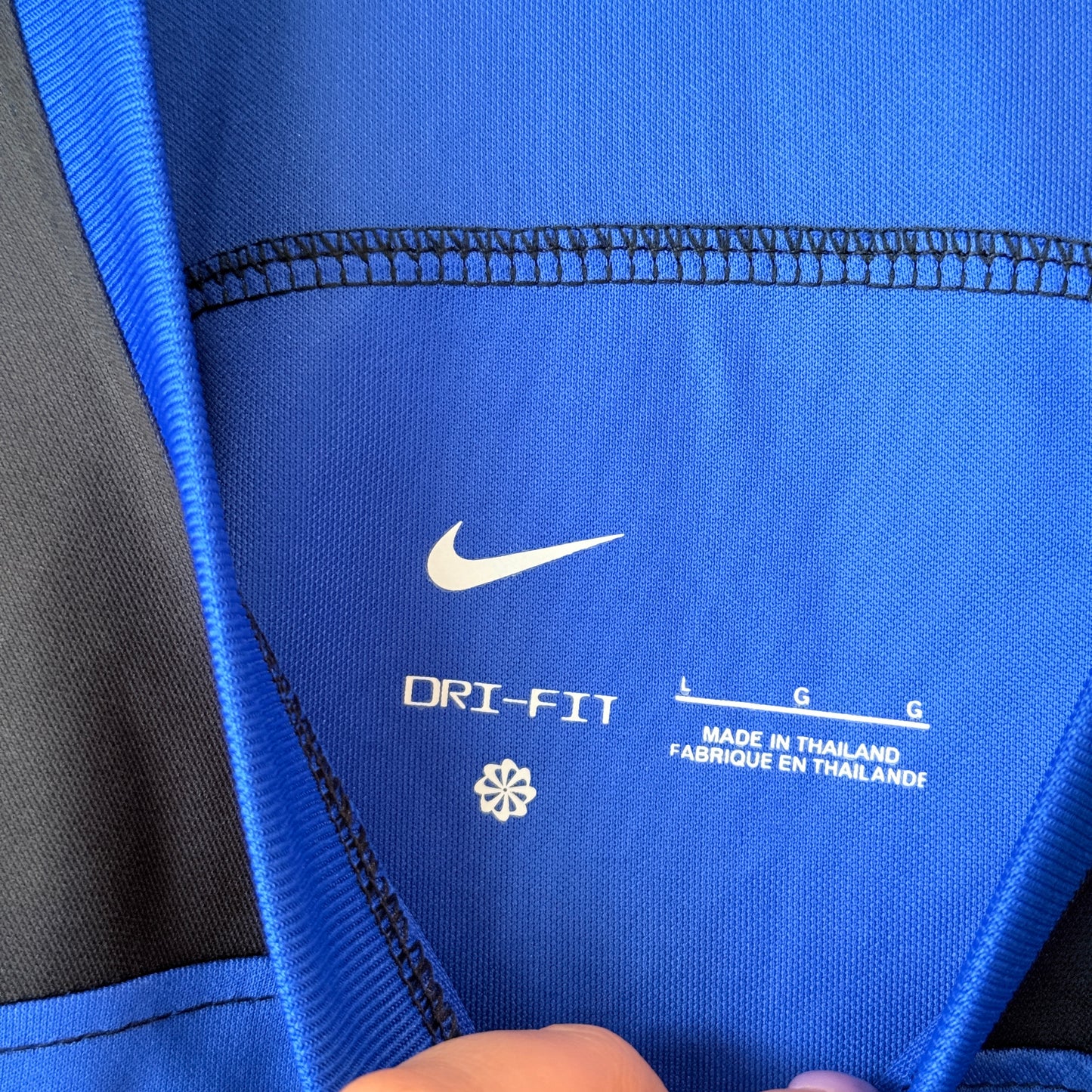 Nike Inter Milan Dri-Fit Home Jersey – Blue/Black L