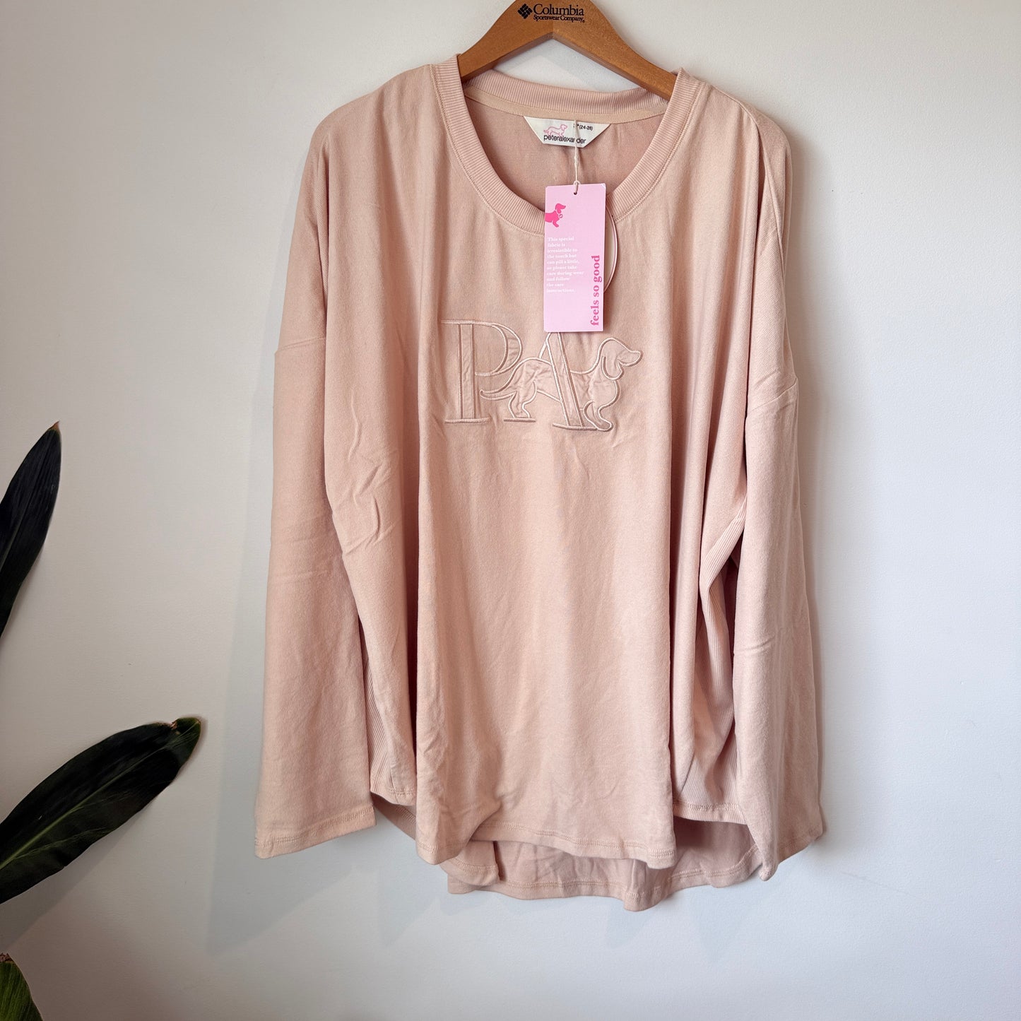 Peter Alexander PA Logo Long Sleeve Top – Caramel 3+ (24-26)