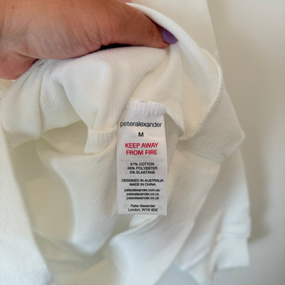 Peter Alexander Dog Sweat Top – Cream Size M