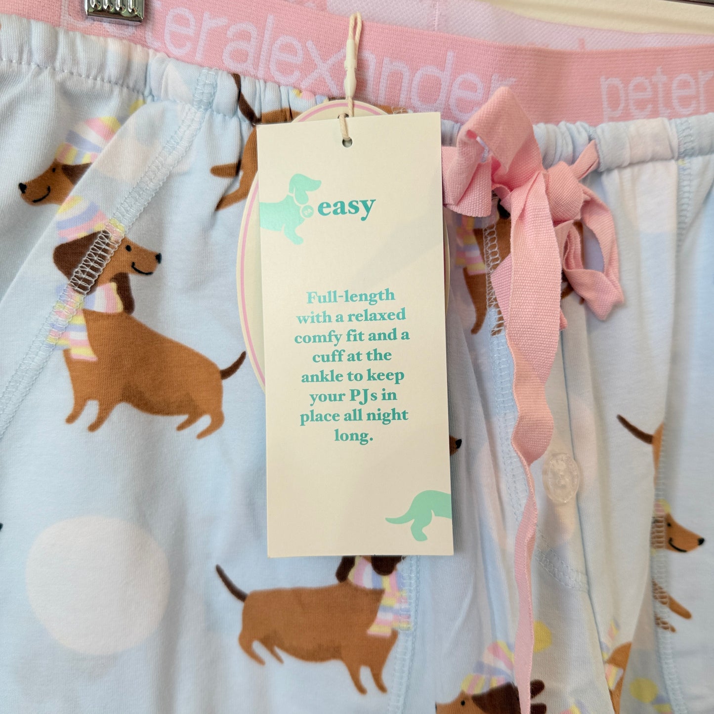 Peter Alexander Dachshund PJ Pants – Size S