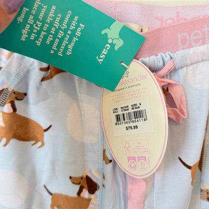 Peter Alexander Dachshund PJ Pants – Size S