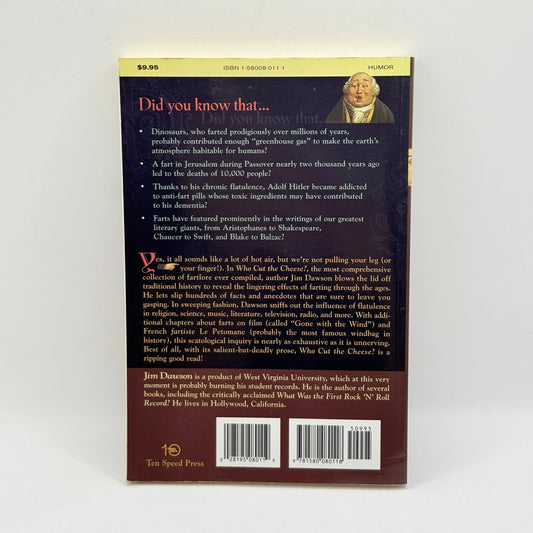 Who Cut the Cheese? A Cultural History of the Fart